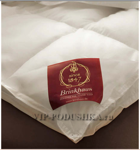 Одеяло пуховое BRINKHAUS CARAT, 220х240 см (евро+), легкое